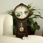 часы настенные деревянные корпусные aq-3 Rhythm