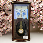 Часы настенные с боем и мелодией с маятником aq-11