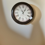 Часы круглые в гостиную ил спальню бесшумные aq-21