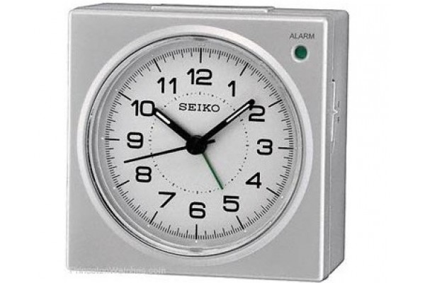 Интерьерные часы QHE086SN  фирмы - Seiko