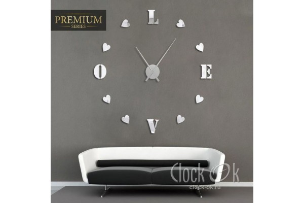 Настенные 3D часы Sweet Love Premium S 150