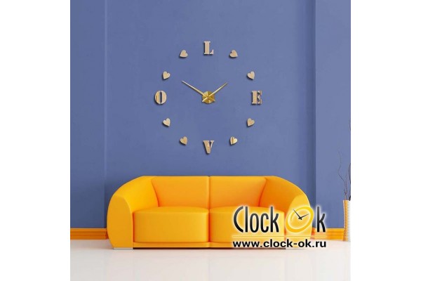 Настенные 3D часы Sweet Love G 100
