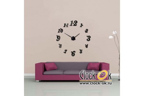 Настенные 3D часы Love Time B 100